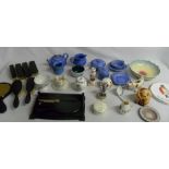 Various items inc Wedgwood, Coalport & N