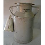 Milk churn and jug H 49 cm