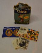 Various cigarette cards inc two sm album