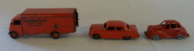 Dinky Slumberland truck, Dinky unboxed F