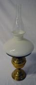 Brass paraffin lamp