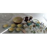Assorted ceramics and glass inc Denby &