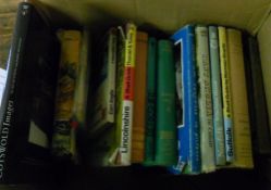 Assorted books relating to counties inc