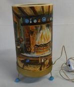 Fireside motion lamp