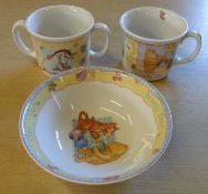 Royal Doulton Winnie the Pooh cup, bowl