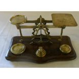Late Victorian/Edwardian postal scales