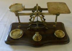 Late Victorian/Edwardian postal scales