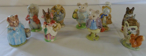 Various Beswick Beatrix Potter figures (