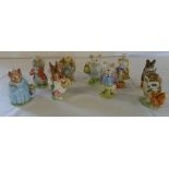 Various Beswick Beatrix Potter figures (
