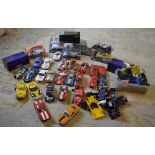 Large quantity of Scalextric cars inc Ho