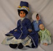 3 old dolls inc Roddy