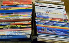 2 boxes of assorted Annuals inc Blue Pet