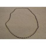 Silver 925 necklace, total weight 0.6oz