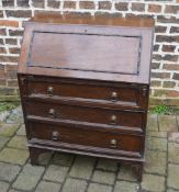 1930's oak bureau