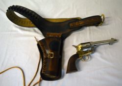 Colt 45 replica pistol & ammo belt