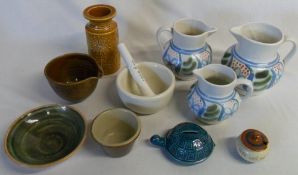 Various ceramics inc Portmeirion & Bucha