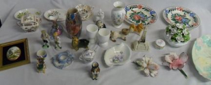 Assorted ceramics inc Aynsley, Coalport