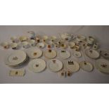 Large quantity of crested china inc Scar