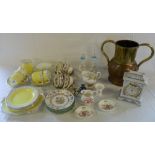 Assorted ceramics inc Franklin Mint, Cro