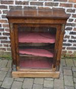Late Victorian display cabinet (distress