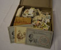 Collection of cigarette cards & albums