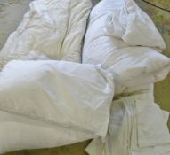 King size duck feather and down duvet &