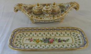 Sevres Encrier & Ink Stand