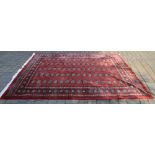 Lg red all over pattern Persian style ca