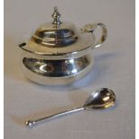 Silver mustard pot (no liner), Edinburgh