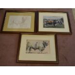 3 Trevor Taylor signed prints