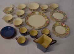 Ceramic plates, cups, saucers etc