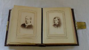 Small Victorian photo album
