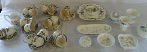 Various ceramics inc Wedgwood, Aynsley &