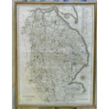 Lincolnshire map from 1789 43 cm x 56 cm