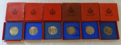 Various commemorative medallions/coins i