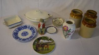 Ceramics including Spode collectors plat