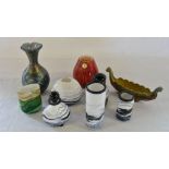 8 Gozo and Matafa glassware & Wade Vikin