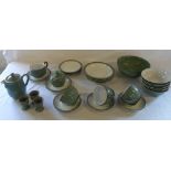 Denby part tea & breakfast service appro