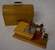 Grain miniature sewing machine