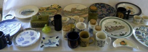 Assorted ceramics including Royal Doulto