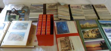 Assorted Postcard albums containing main