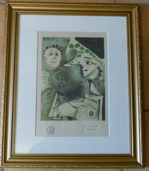 Picasso Print 36 x 44 cm