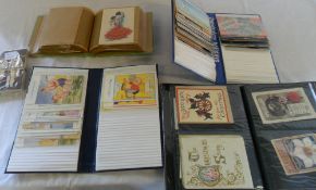 Postcard albums inc McGill and greeting