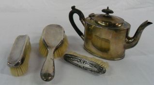 Silver teapot London 1930 total weight 1