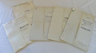Old deeds relating to land/property Wain