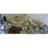 Various ceramics including Sylvac & Crow