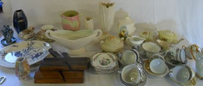 Various ceramics including Sylvac & Crow