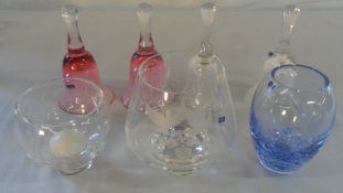 Assorted Caithness glassware inc '25th W