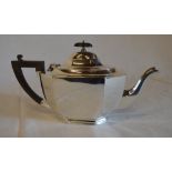 Silver tea pot, Sheffield 1936, total we