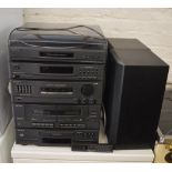 Sony LBT-D117 stack system with remote control